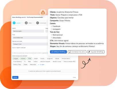 Briefing com Inteligência Artificial do sistema SiGA SW